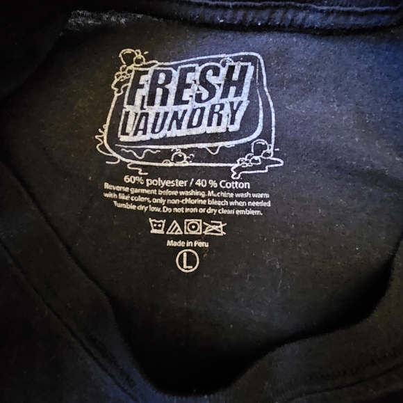 Fresh Laundry 》 size L T-shirt - Picture 3 of 3